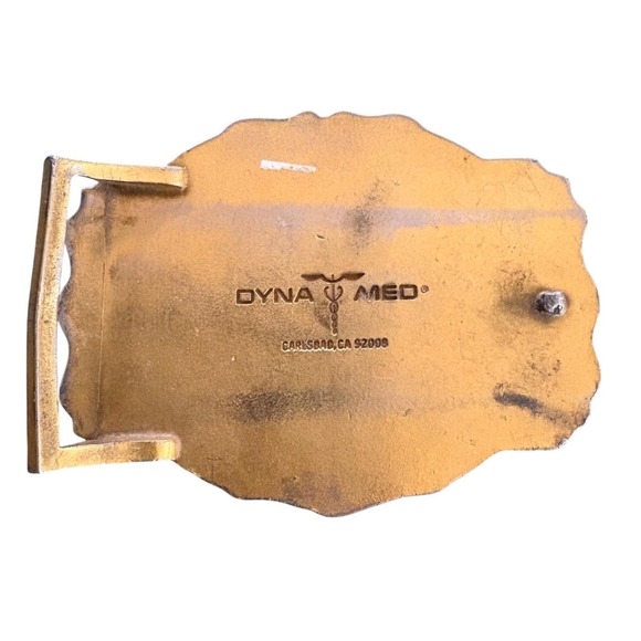 Dyna Med EMT Belt Buckle Horse Carriage‎ Emergency Medical Technician First Resp